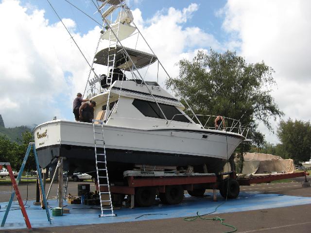 Detailing a Boat